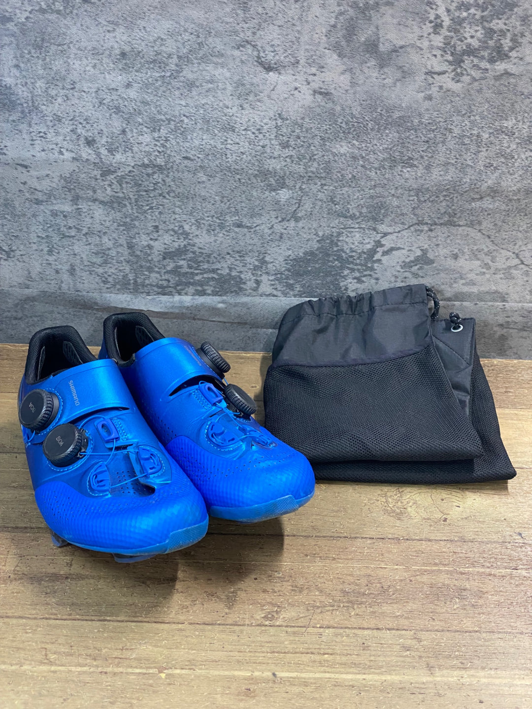 KD820 シマノ SHIMANO S-PHYRE RC9 SHRC902M B01 S ビンディングシューズ  3穴 青 EU39