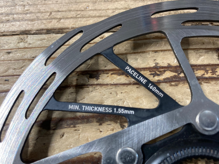 KC419 スラム SRAM PACELINE ディスクブレーキ ローター Φ160 センターロック 1.9mm 2枚セット