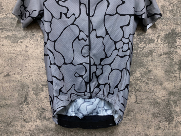 JG619 アソス assos FASTLANE GT 半袖 サイクルジャージ グレー 黒 S