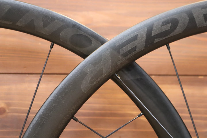 ボントレガー BONTRAGER アイオロス AEOLUS RSL37 DISC カーボン チューブレスレディ ホイールセット シマノ11S/12S 21C 【東京南麻布店】