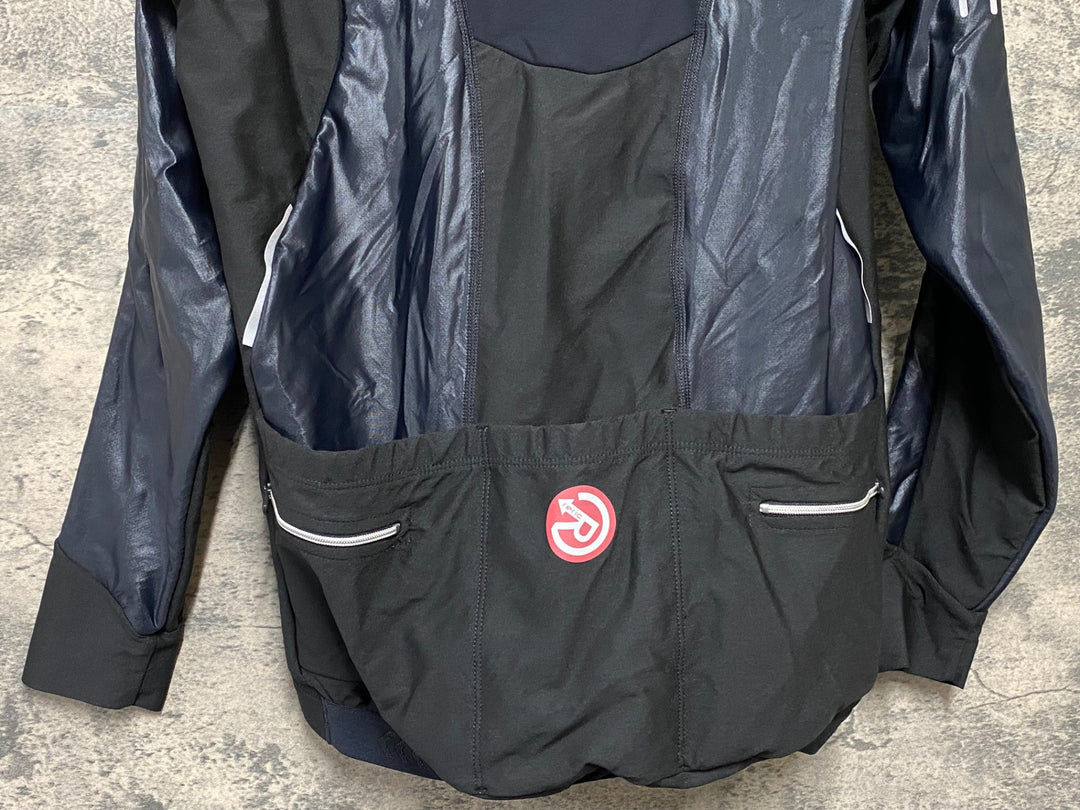 KD838 レリック reric 長袖 サイクルジャケット 黒 M 裏起毛