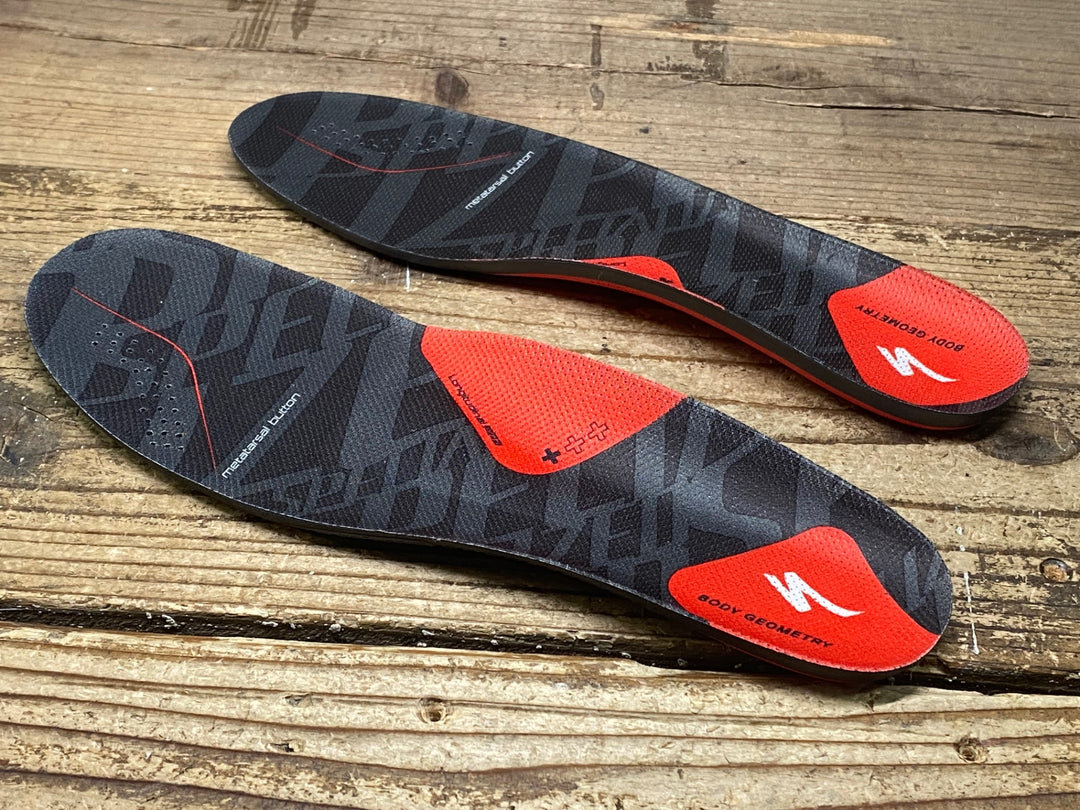 JK292 スペシャライズド SPECIALIZED BG SL FOOTBED + RED インソール 42-43