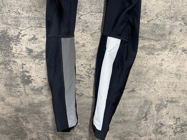 JY681 ラファ Rapha CLASSIC WINTER TIGHTS WITH PAD ビブタイツ 黒 L 裏起毛