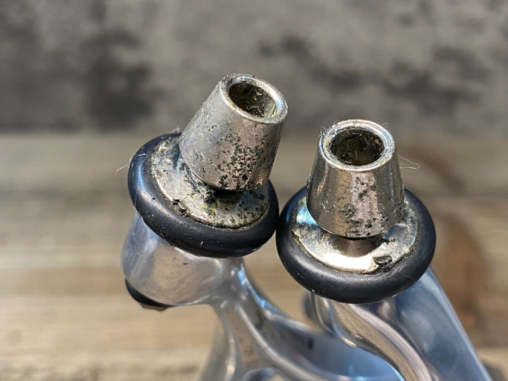 JJ551 カンパニョーロ CAMPAGNOLO ケンタウル CENTAUR キャリパーブレーキ シルバー 前後セット