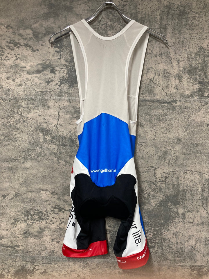JT029 カステリ CASTELLI ビブショーツ 黒 白 M