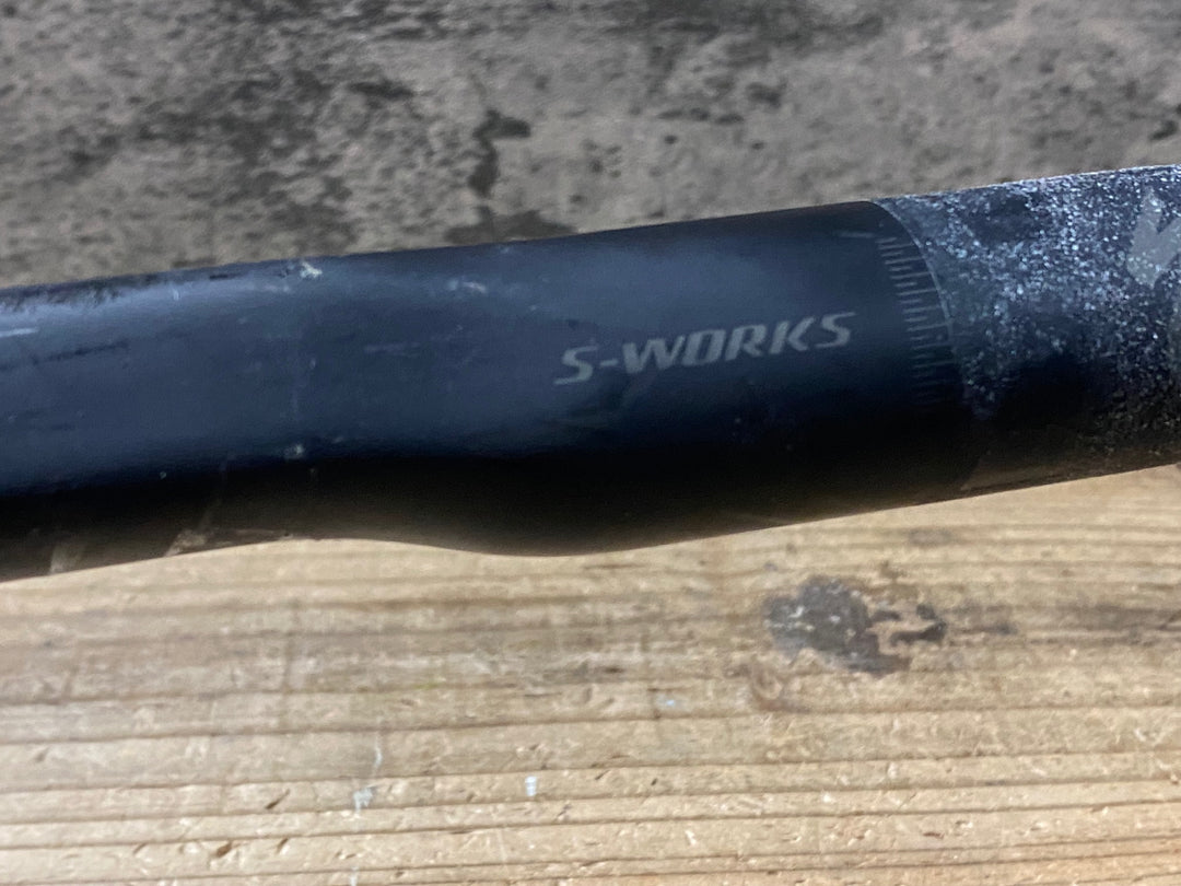 KK532 スペシャライズド SPECIALIZED S-WORKS CARBON SHALLOW ROAD BAR 400mm カーボン ドロップハンドル