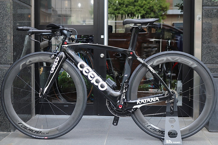 シーポ CEEPO カタナ KATANA 2015 Sサイズ シマノ アルテグラ 6870 Di2 MIX 11S カーボン トライアスロンバイク 【東京南麻布店】