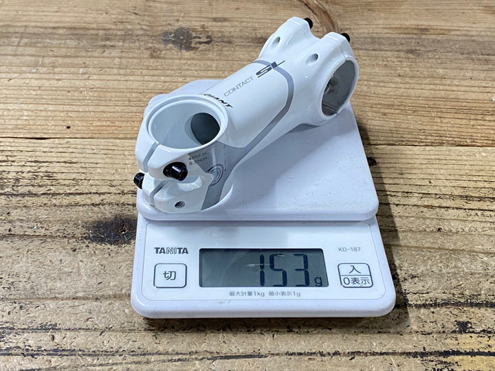 KD170 ジャイアント GIANT コンタクト CONTACT SL アルミステム 白 Φ31.8 OD2 90mm 8°