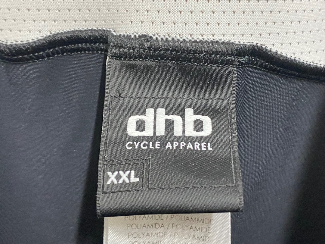 KA127 DHB ビブタイツ XXL 黒 裏起毛