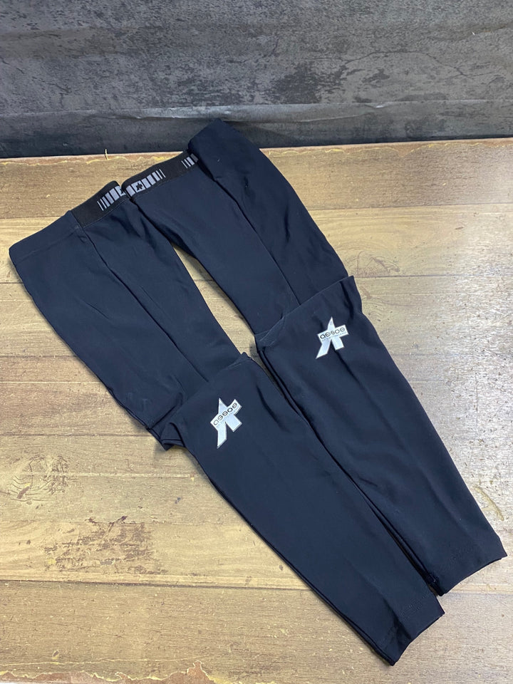 KF506 アソス assos レッグウォーマー 黒 裏起毛 サイズⅠ