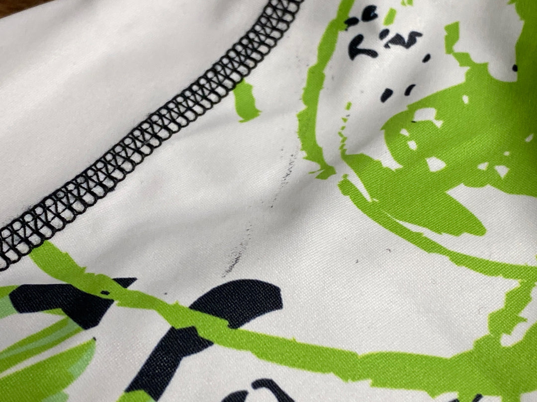 KB078 パールイズミ PEARL iZUMi ビブショーツ 白 緑 M