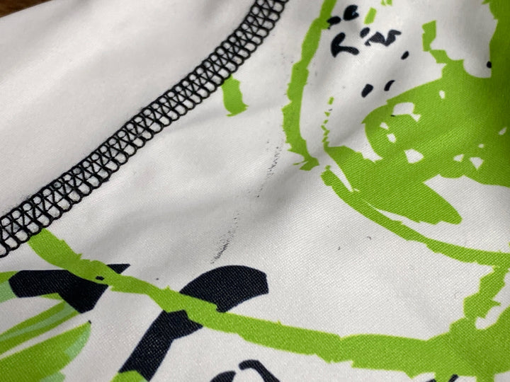 KB078 パールイズミ PEARL iZUMi ビブショーツ 白 緑 M