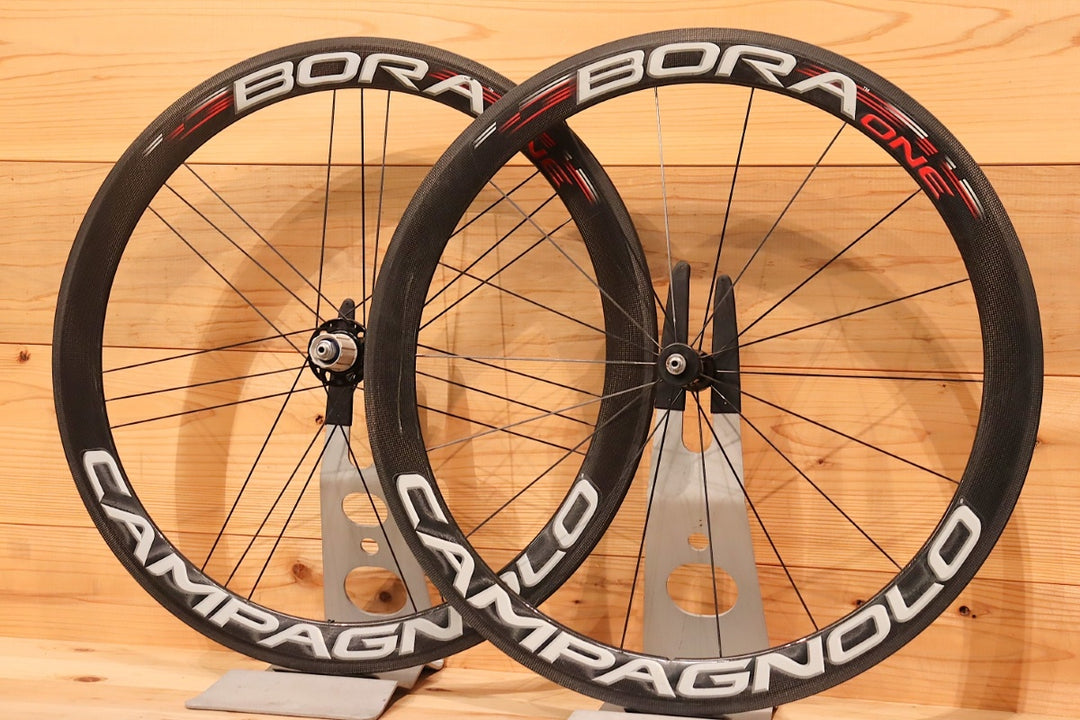 カンパニョーロ CAMPAGNOLO ボーラ BORA ONE 50 TU カーボン チューブラー ホイールセット シマノ12/11S 【千葉店】