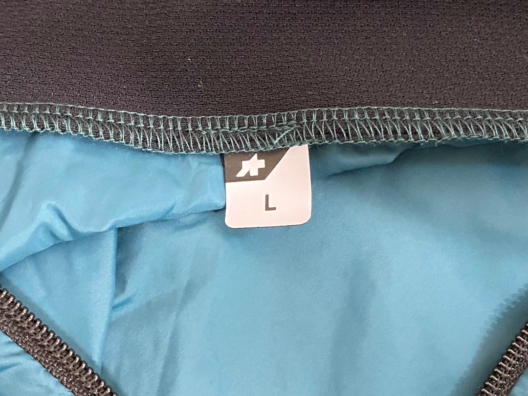 KH557 アソス ASSOS MILLE GT WIND JACKET S11 長袖 ウィンドブレーカー 緑 L