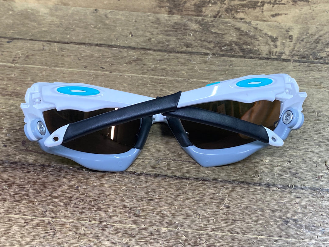 JN147 オークリー OAKLEY Racing Jacket サングラス アイウェア 白 グレー OAKLEY30周年記念限定サングラス レンズ付属