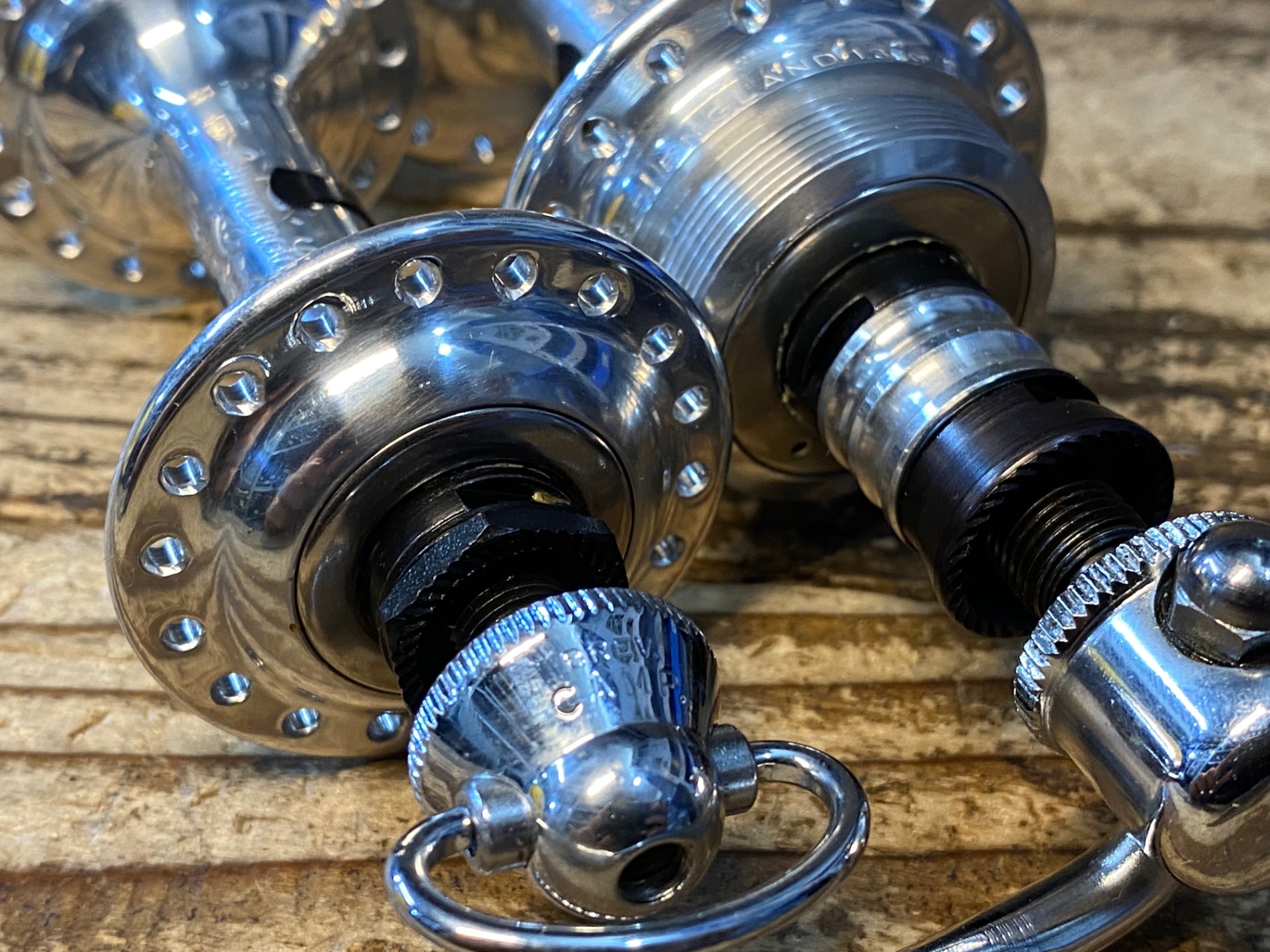 JW832 カンパニョーロ Campagnolo レコード RECORD ハブ前後セット