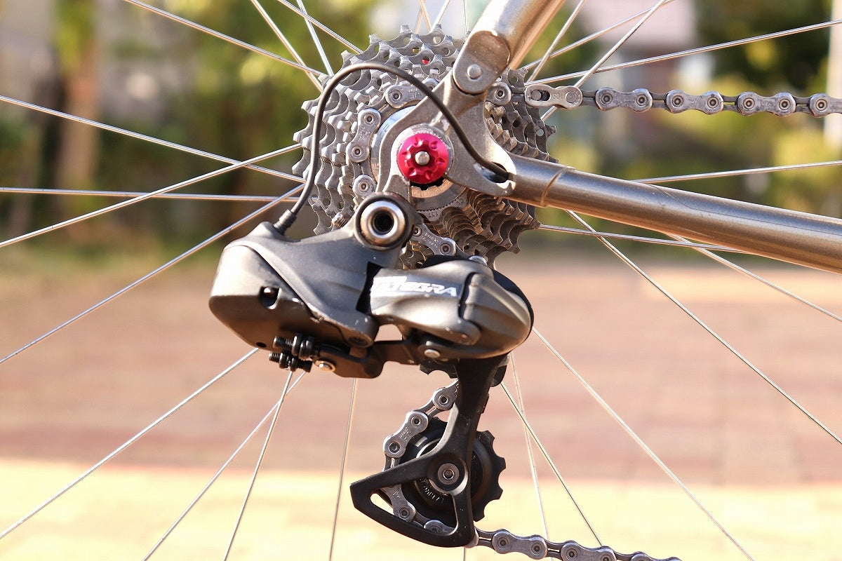 中華フレーム パープルカメレオン Di2 アルテグラ 油圧ブレーキ 美品