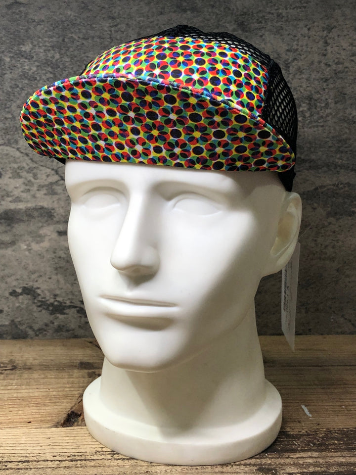 JQ493 ケイデンス Cadence サイクルキャップ 黒メッシュ