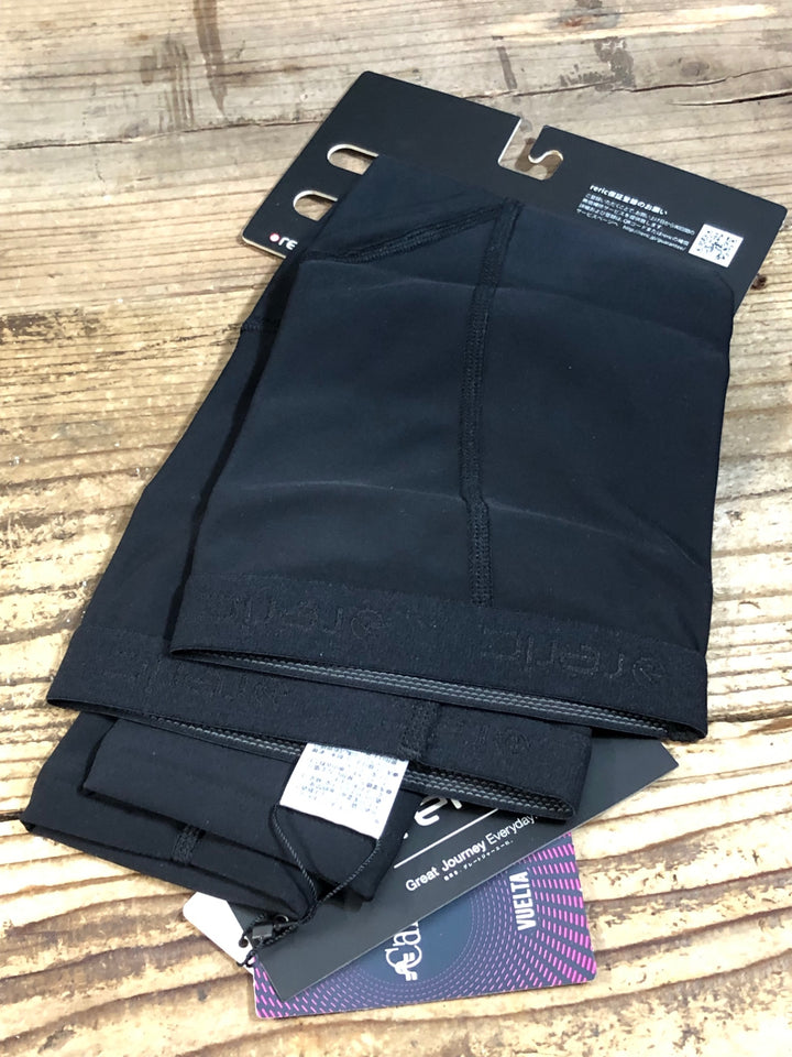 JW034 レリック reric Leg Warmer レッグウォーマー 黒 S 裏起毛