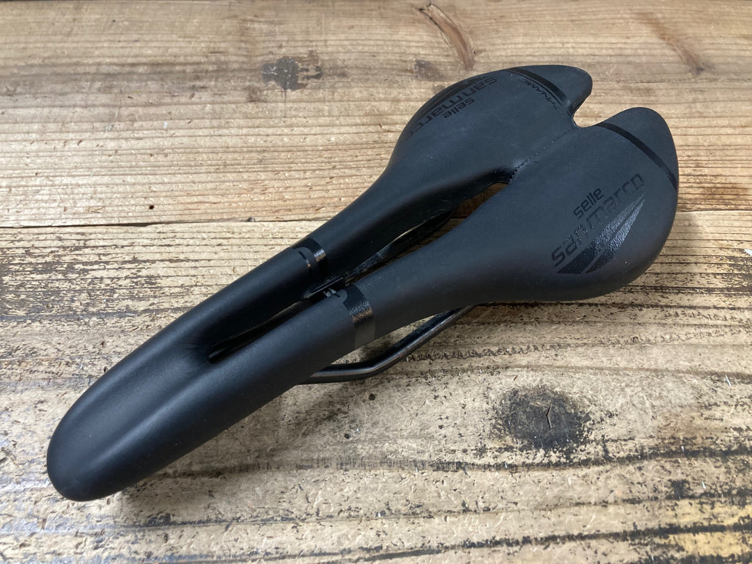 JX030 サンマルコ san marco Aspide Dynamic サドル 黒 NARROW MANGANESEレール