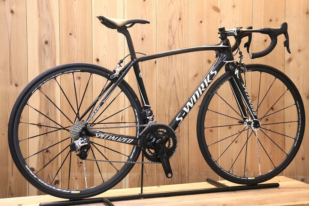 スペシャライズド SPECIALIZED エスワークス ターマック S-WORKS TARMAC SL5 2017年モデル 52サイズ スラム レッド E-TAP MIX 11S カーボン ロードバイク 【芦屋店】