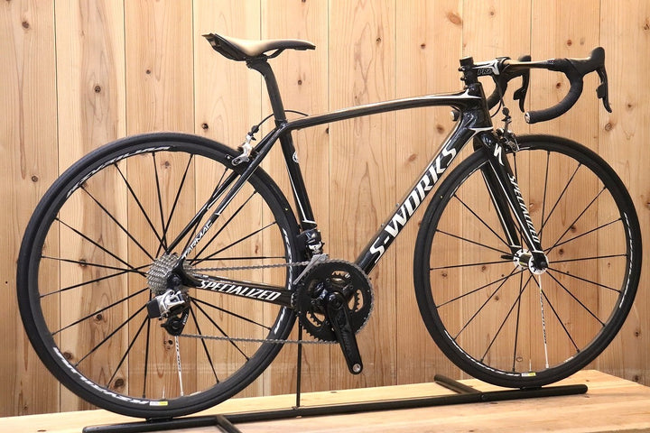 スペシャライズド SPECIALIZED エスワークス ターマック S-WORKS TARMAC SL5 2017年モデル 52サイズ スラム レッド E-TAP MIX 11S カーボン ロードバイク 【芦屋店】
