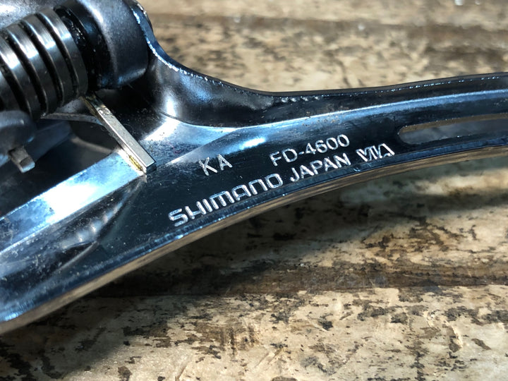JA128 シマノ SHIMANO ティアグラ Tiagra FD-4600 直付 フロントディレイラー ※固定ボルト欠品