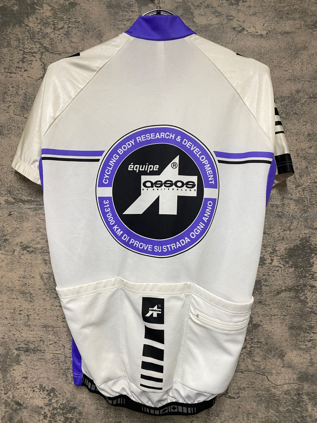 KJ960 アソス ASSOS 半袖 サイクルジャージ 紫 M