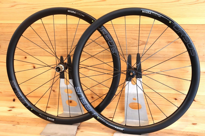 【未使用品！】 ウルサス URSUS ミウラ MIURA TC37 DISC カーボン チューブレス ホイールセット カンパ12/11S 【千葉店】