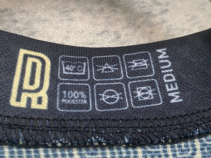 JN356 primoz roglic Cycling Jersey Tokyo Gold 半袖 サイクルジャージ 総柄 M
