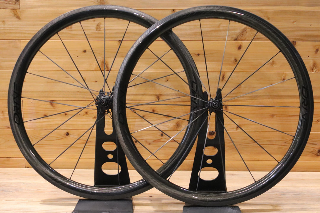 状態良好！ エリートホイール ELITE WHEELS ドライブ DRIVE 40V シマノ 11S/12S 19.5C カーボン チューブレス ロードバイク ホイールセット 【広島店】