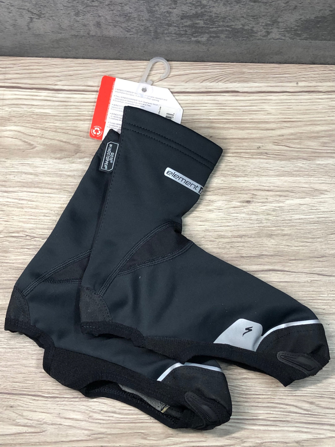 JF174 スペシャライズド SPECIALIZED ELEMENT SHOE COVERS シューズカバー 黒 S