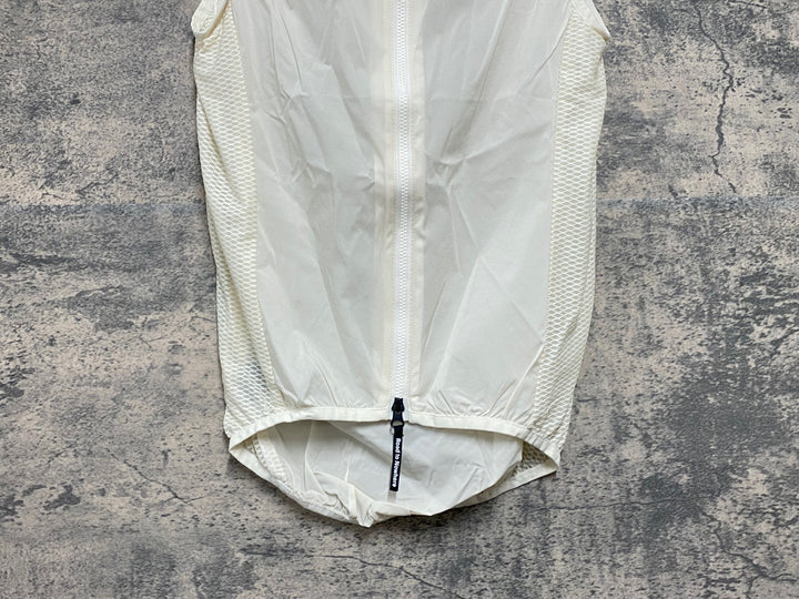 JY508 パスノーマルスタジオ PAS NORMAL STUDIOS Mechanism Stow Away Gilet ジレ サイクルベスト オフホワイト XXS