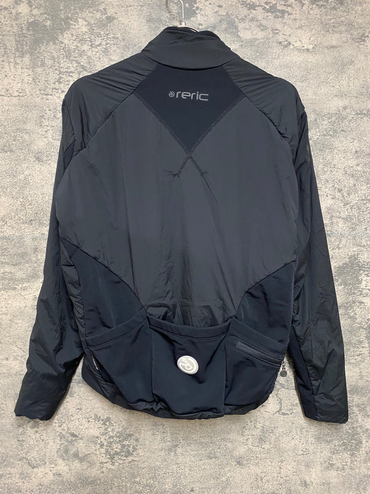 IX039 レリック reric インサレーションハイジャケット 長袖サイクルジャケット 黒 S POLARTEC Alpha ※保管に伴う擦れ、シミあり