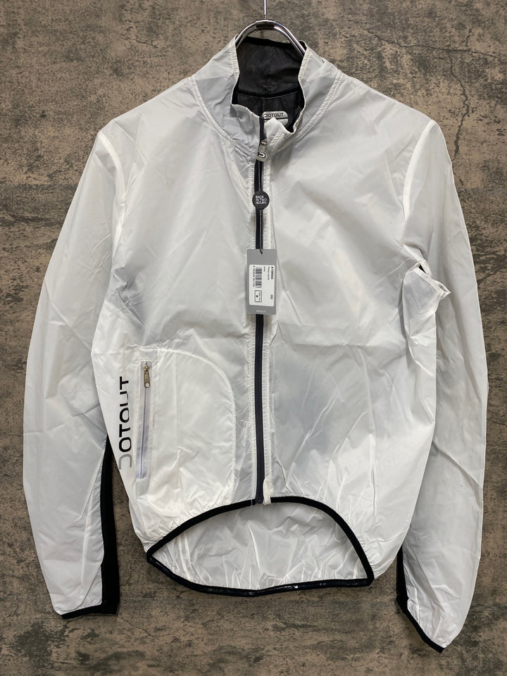 JR810 ドットアウト DOTOUT Tempo Jacket 長袖 サイクルジャケット 白 M