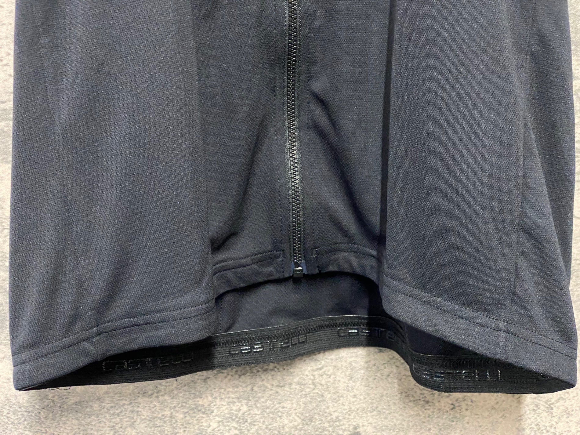 JQ860 カステリ CASTELLI CLASSIFICA JERSEY 半袖 サイクルジャージ 黒