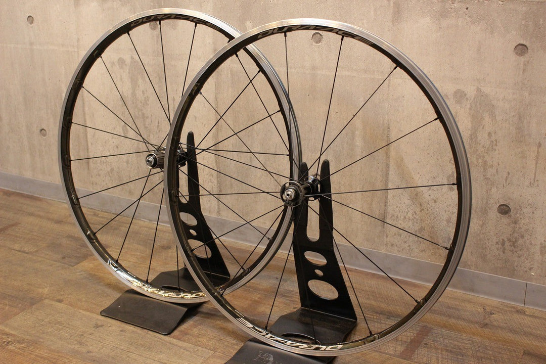 シマノ SHIMANO デュラエース DURA-ACE WH-R9100-C24-CL アルミ/カーボン クリンチャー ホイールセット シマノ 11/12S ナロー 15C【名古屋店】