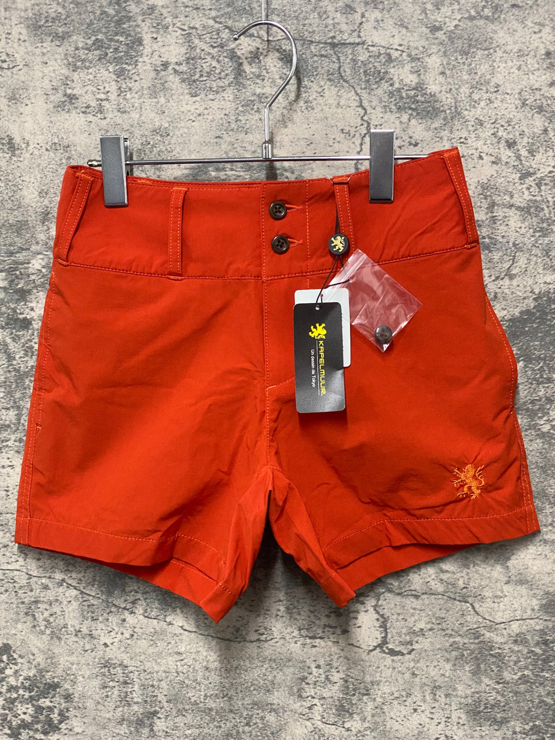 JO893 カペルミュール KAPELMUUR ストレッチショートパンツ オレンジ 36