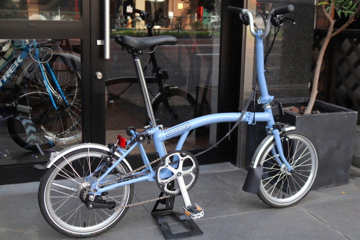 ブロンプトン BROMPTON C LINE EXPLORE MID M6L 2022モデル クラウドブルー ミニベロ 折り畳み小径車 【東京南麻布店】