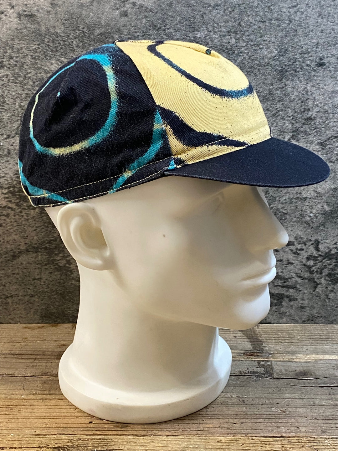 KH118 ラファ Rapha RAPHA ATHLETES CAP サイクルキャップ 黒 黃 ONESIZE
