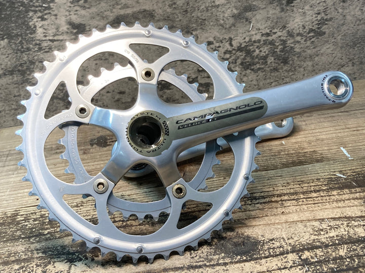 JI266 カンパニョーロ CAMPAGNOLO ヴェローチェ VELOCE CT クランクセット シルバー 50/34T 170mm