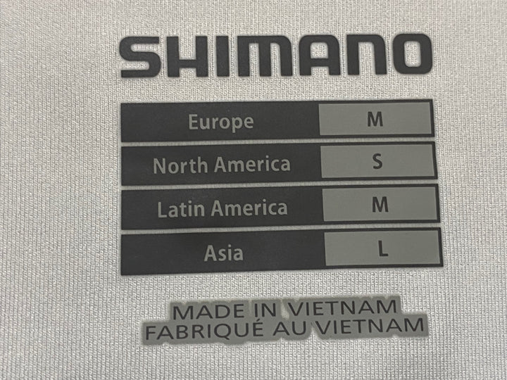 KI129 シマノ SHIMANO 長袖 サイクルジャケット グレー L 裏起毛