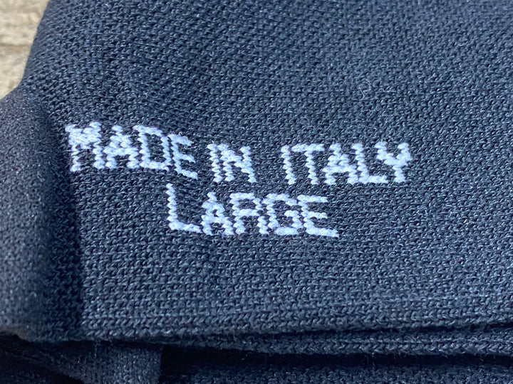 KE428 ペダレッド PEdaLED サイクルソックス 黒 LARGE