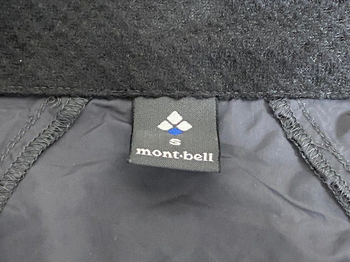 KC594 モンベル mont bell 長袖 ウィンドブレーカー 黒 S リフレクト
