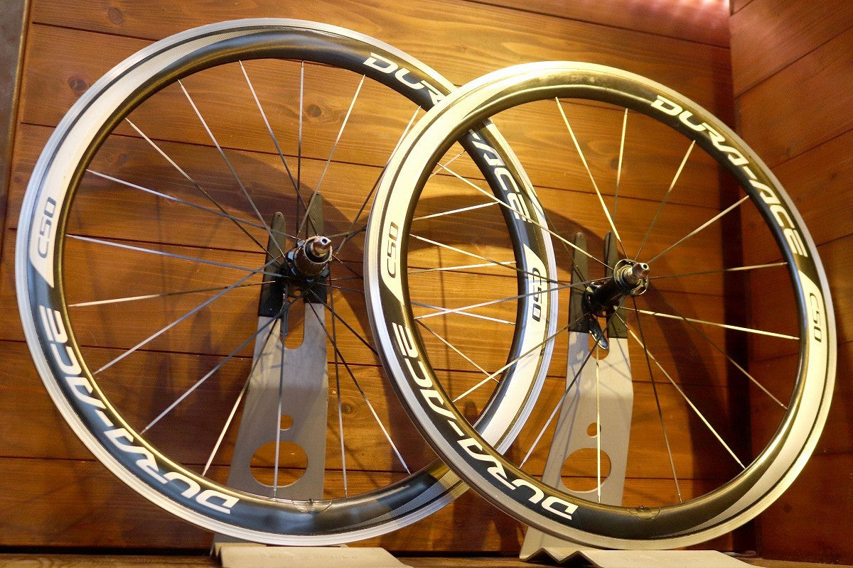 シマノ SHIMANO デュラエース DURA-ACE WH-9000-C50-CL クリンチャー ホイールセット シマノ12/11S 17C  【東京南麻布店】