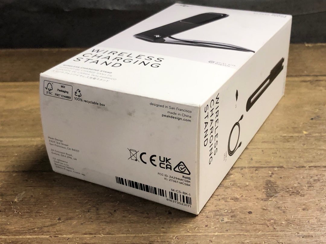 KE783 ピークデザイン PEAK DESIGN WIRELESS CHARGING STAND スマートフォン充電スタンド 未開封