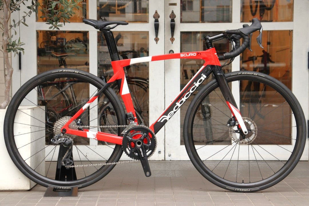 デダチャイ DEDACCIAI STRADA スクーロ SCURO 25 2019 Mサイズ シマノ GRX RX815 Di2 11S カーボン ロードバイク PRIME BLACK EDITION 28 DISC 【横浜店】