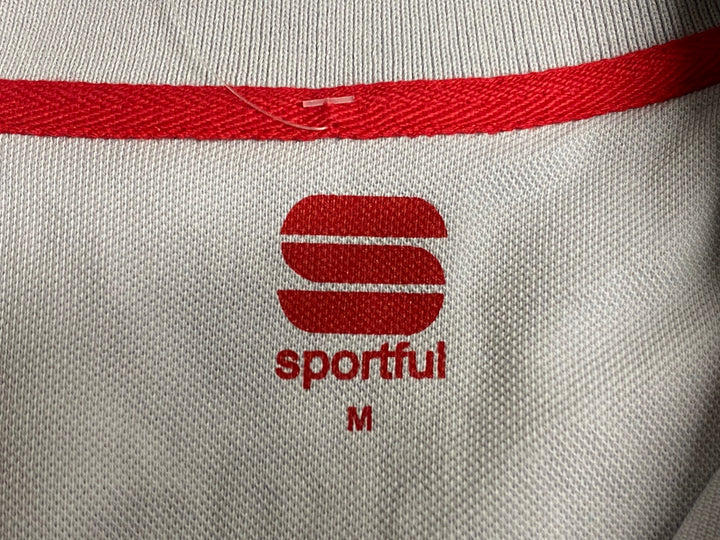 JV545 スポーツフル sportful 半袖 ポロシャツ グレー M ITALIA Skoda