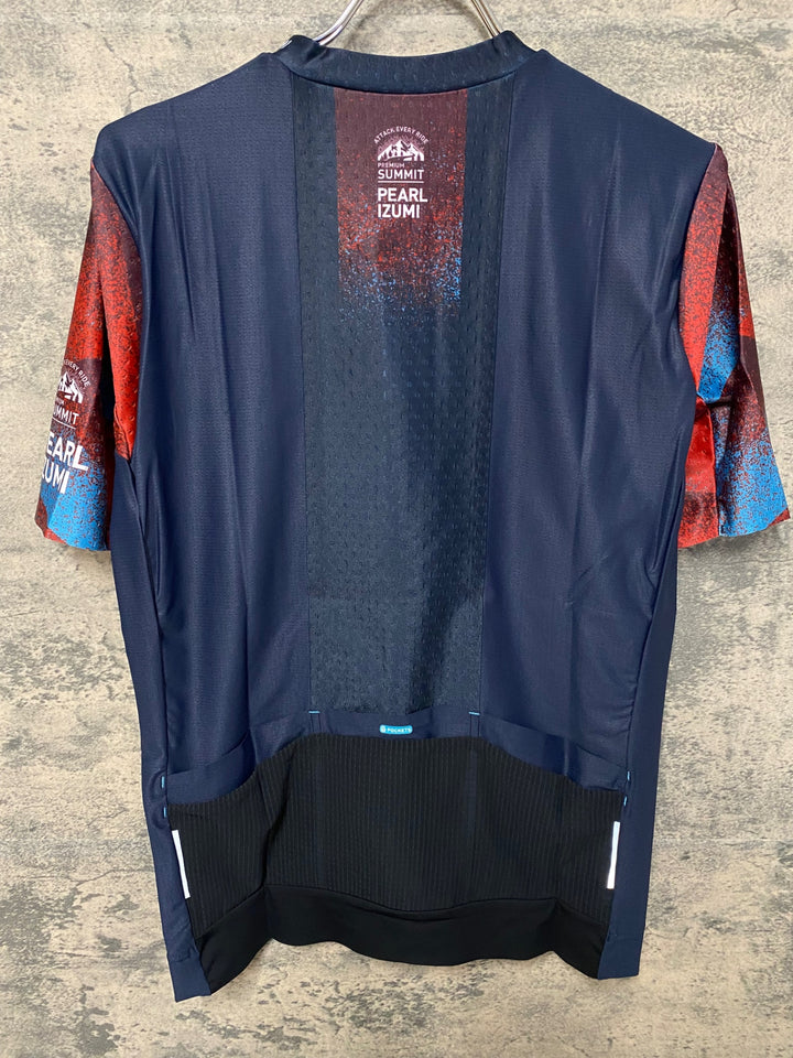KE144 パールイズミ PEARL iZUMi プレミアムサミット 半袖 サイクルジャージ 黒 L