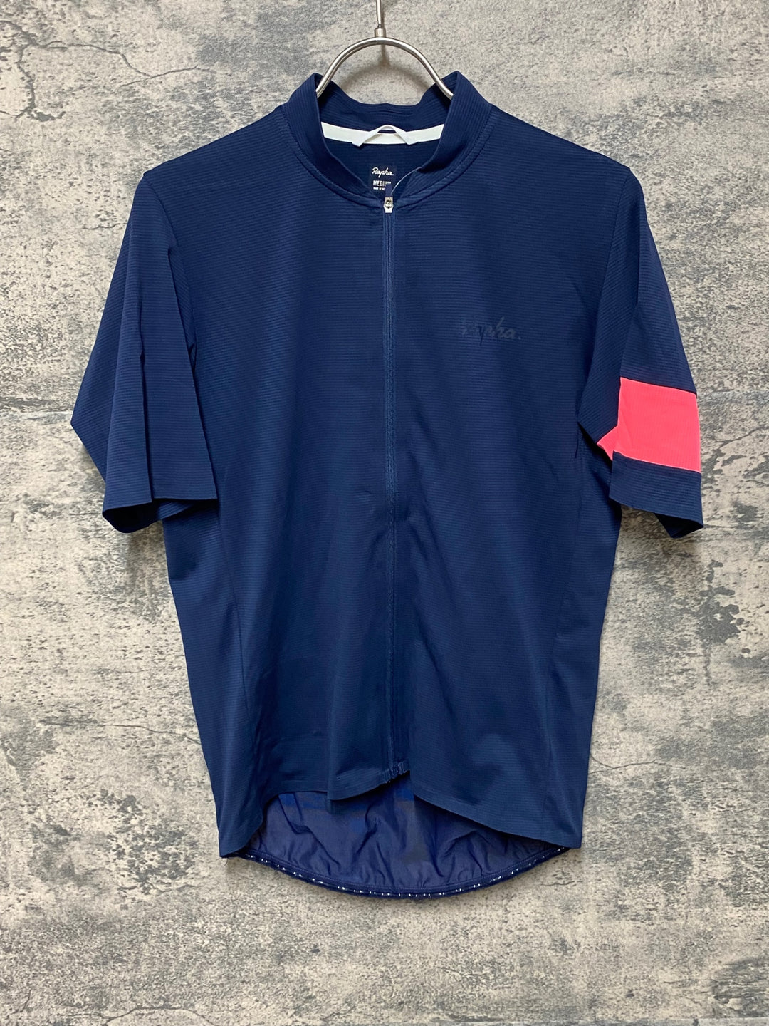 JP159 ラファ Rapha CLASSIC FLYWEIGHT JERSEY 半袖 サイクルジャージ ネイビー M
